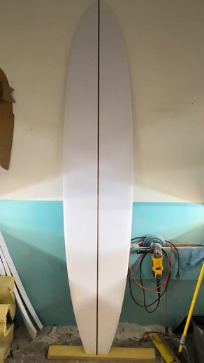 Endless trim. This 9’8” Glider is built for long lines, quiet speed, and pure flow. Not all Longboard‘s dream of nose rides. This vessel is meant to do more with less. Get in early, find trim and simply fly. Handshaped and finely foiled. #glider #glidersurfboard #longlines #endlesstrim #pureflow #surfcraft #handshaped #twinfin #surfdesign #surfboardbuilder #californiasurfcraft #shapersofinstagram | Tim Presiado