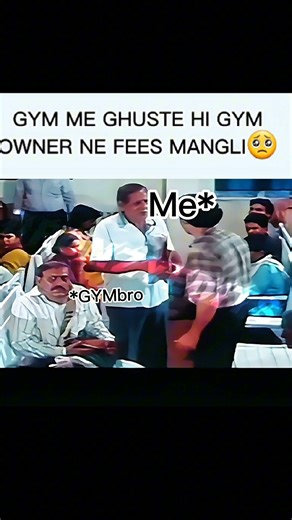 gym owner ne fees mangli😭#gym #gymrat