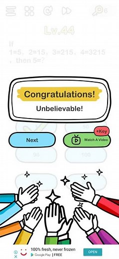 Brain Out level 44 - If and then ?