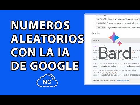 COMO GENERAR NÚMEROS ALEATORIOS CON INTELIGENCIA ARTIFICIAL