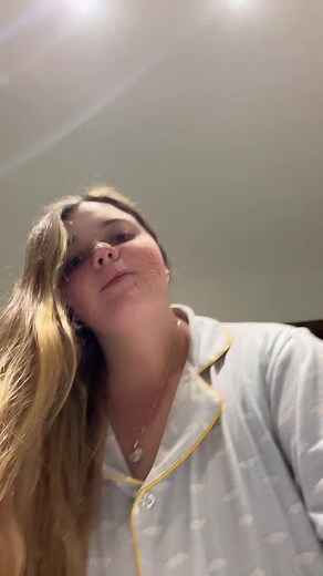 Cozy Bathroom Routine with Cloud Pajamas