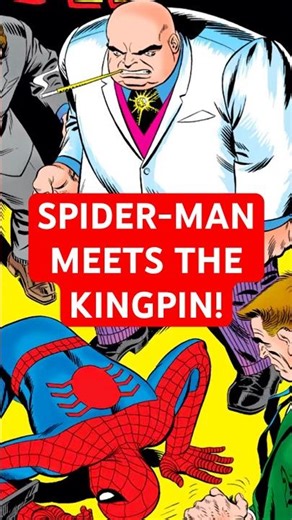 Spider-Man’s First Kingpin Fight! #spiderman #comicbookhistory #classiccomics #marvelcomics #comics