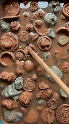 clay eating #asmr #satisfying #asmrsounds #relaxing