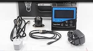 2200N.M Torque Tester Portable Torque Wrench Calibrator for Calibrating Torque Load Cell and Testing with Measuring range 220~2200N.M Peak Hold MAX and Track Mode