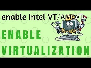Enable Intel Vt-X/Amd-V From Bios Windows 8.1-ENABLE AMD Virtualization Technology in Gigabyte BIOS