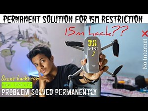 DJI #MINI 2 - Permanent solution for 15m restriction | #15m #limit hack | New drone #Hacks update 😱