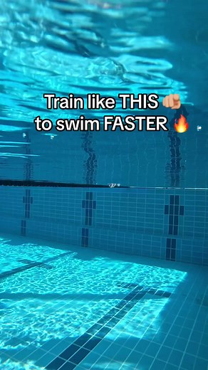 You need to swim FASTER than how fast you are to get FASTER! 🤯⁠ ⁠ You won't see improvement if you're swimming the same speed all the time. Break barriers with speed-specific training like these!⁠ ⁠ Get more training tips on dropping time and swimming faster at the link in our bio. #myswimpro #swimming #swimtips #swimcoach #swimtraining