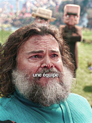 Steve decides to leave the world of Minecraft (French version) / The Minecraft Movie #shorts