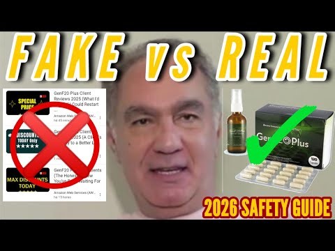GENF20 PLUS 2026 Update: How to Get the Clinical Formula (🚨Not the Fake Ones)