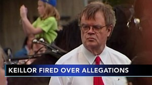 Garrison Keillor says he's been fired over alleged improper behavior