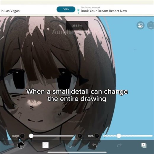 One detail can make a HUGE difference 😔✌️ #art #ibispaintx #sad #givemebackmykids