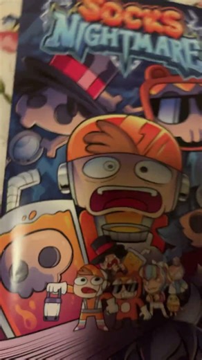 I finally got socks, comic book🥳🥳🥳🥳￼