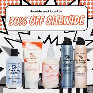 Our best sale of the year just got better — so stock up on your Bb.Faves (or find new ones). | Bumble and bumble.