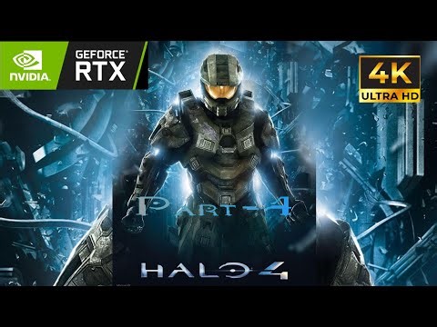 HALO 4 Gameplay Walkthrough Campaign Part - 4 [4K 60FPS] with commentry