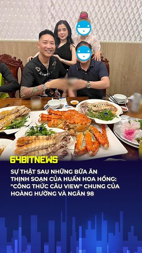 67K views · 456 reactions | Sự thật đằng sau những bữa ăn thịnh soạn của Huấn Hoa Hồng #64bitnews #64bitmedia #tintuc #giaitri #tinhot | 64 Bit News | Facebook