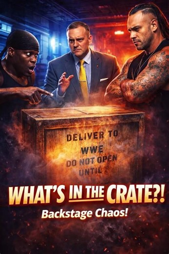WHAT’S IN THE CRATE?! 😳 R-Truth Causes Backstage Chaos on SmackDown!