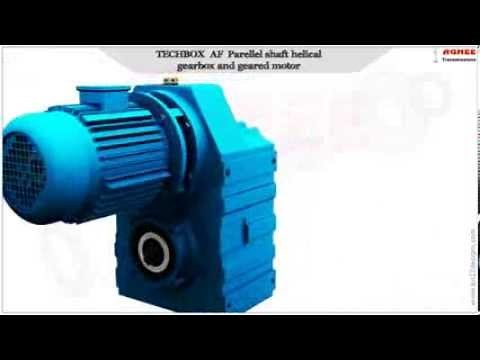 Parallel Shaft Mounted Helical Geared Motor-AF Series Gearmotor
