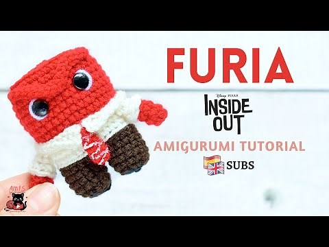 Anger Amigurumi Tutorial | Inside Out | Amis Tejiendo Momentos ENG/SPA Subs