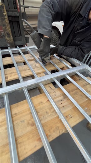 Fettling. It’s the step between galvanising and powder coating. It’s...