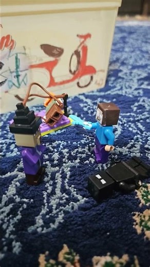 Herobrine Help Alex Minecraft Lego