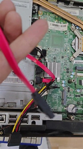 Lenovo All In One PC HDD not Detection Solution #shots #shotsfeed #computertechnic #repair #lenovo