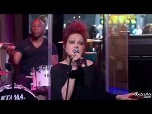 Cyndi Lauper "Time After Time" live at Good Morning America