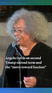 Abolitionist scholar and activist Angela Davis spoke ahead of Donald Trump's second inauguration at the 2025 Peace Ball in Washington, where she cited Dr. Martin Luther King Jr. and urged for "infinite hope" to fight against injustice. | Democracy Now!