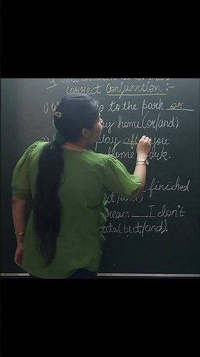 Conjunctions | Fill in the Blanks Exercises