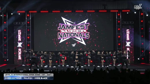 Cheer Extreme - Code Black| JAMfest 2026 Day 1 #cheerextreme #ceacodeblack #jamfest #fyp #allstarcheerleading