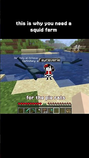THIS is why you need a squid farm #minecraft
