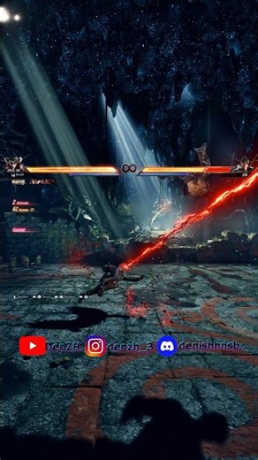 Legit Devil Jin Laser Combo 💀 🔥 Custom Moveset #tekken #tekken8 #shorts #gaming #deviljin #jinkazama