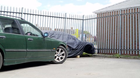 Taking the Engine Out of the E36 M3 Touring Project