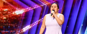 Blind, Autistic Singer Lavender Darcangelo Gets 'AGT' Golden Buzzer with 'Fame' Classic