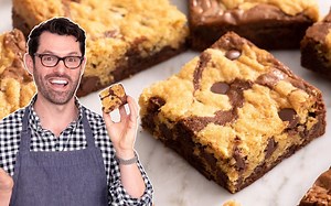 【Preppy Kitchen 中字】布朗奇~布朗尼＋巧克力曲奇二合一！| Brookies Recipe