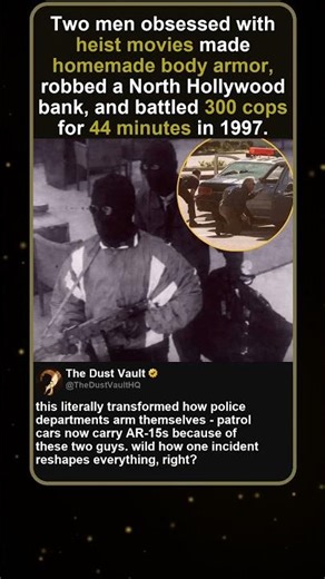 North Hollywood Bank Robbery: Two Men Battled 300 Cops 1997