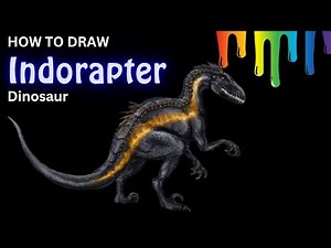 How to Draw Indoraptor/Step By Step tutorial/Jurassic World