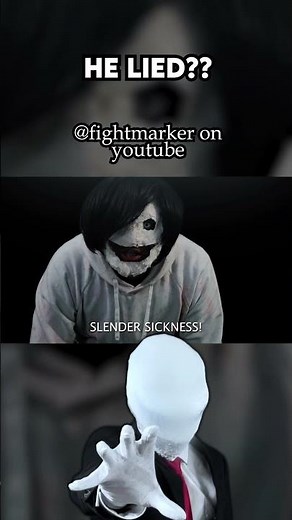 SLENDERMAN RAP PART 14 #shorts #jeffthekiller #rapbattle #slenderman #creepypasta #fightmarker