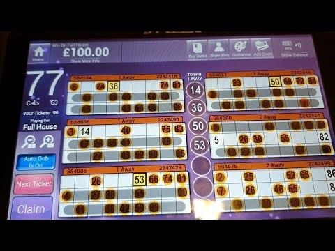 Live Bingo session at my local bingo hall (Judges), big WIN?!? Subscribe for more 😘-[session 1]