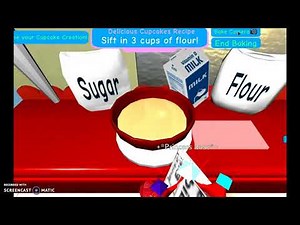 ROYALE HIGH BAKING CLASS UPDATE! | How to bake a cake!