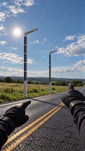 Looking for a truly unique solar street light design?