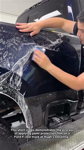 Paint Protection Film Application on a Ford Truck