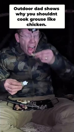 Cook Grouse Like Steak: Don't Ruin Your Wild Game! #shorts