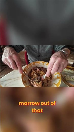 Bone Marrow Explosion at Gloria Osteria #shorts