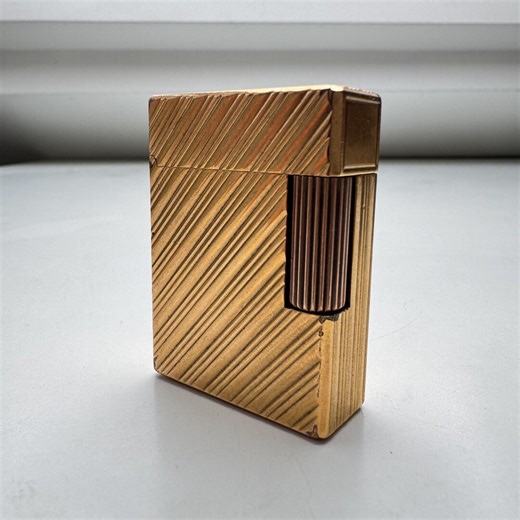 Vintage S.T. Dupont Ligne 1 Gold-plated Lighter – Made in France - Etsy