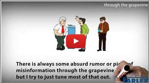 through the grapevine