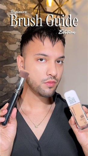 Which brush for foundation, concealer, bronzer & blush? 💄 #MakeupTips #BrushGuide