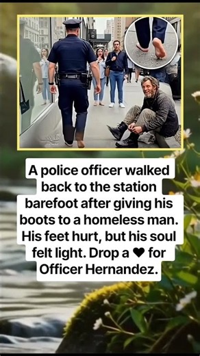 A Cop's Ultimate Act of Kindness 🥺❤️ #shorts