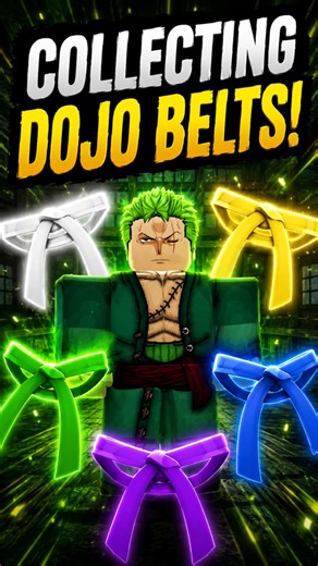Collecting Dojo belts 🎗️ | Blox fruits