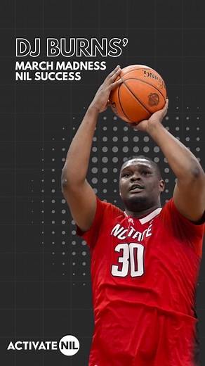 DJ is juggling March Madness games and NIL deals. Today alone he signed 4 deals! Today’s Deals: @turbotax @manscaped @raisingcanes @adidasbasketball #djburns #NIL #marchmadness #nameimagelikeness #turbotax #raisingcanes #manscaped #adidasbasketball | Activate NIL