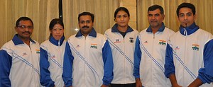Indian Boxers leave for London.